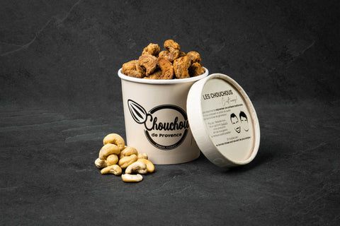 Pot 80g – Chouchou Noix de Cajou Caramélisée