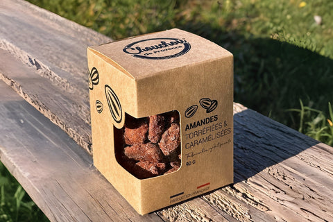 Pot de chouchou de Provence amande caramélisée 90g en pot en verre