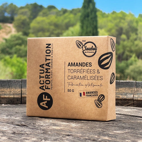 Personnalisez vos cadeaux d’événement avec l’étui kraft 50 g de Chouchou de Provence