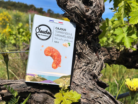 Chouchous Artisanaux Cajous Caramélisées - Étui Provençal 120G