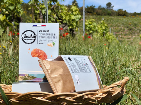 Chouchous Artisanaux Cajous Caramélisées - Étui Provençal 120G