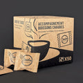 50 sachets de chouchou pour accompagner les boissons chaudes
