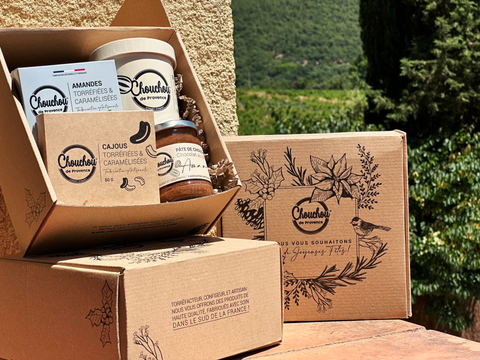 🎁 Coffret de Noël Artisanal  – Chouchous & Pâte à Tartiner 😋