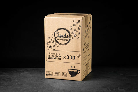 Doses individuelles / Bord de tasse - Amande Caramélisée
