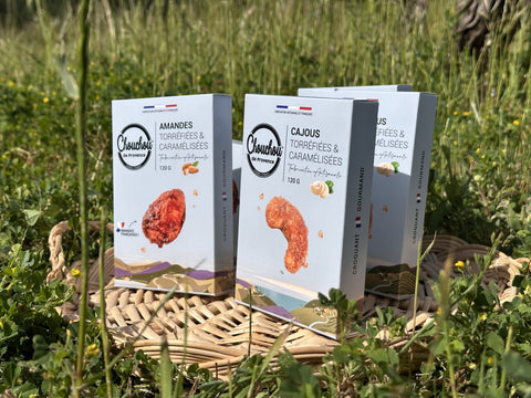 Chouchous Artisanaux Cajous Caramélisées - Étui Provençal 120G