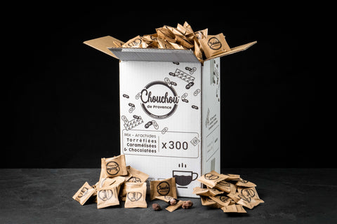 Carton de sachets individuels artisanaux