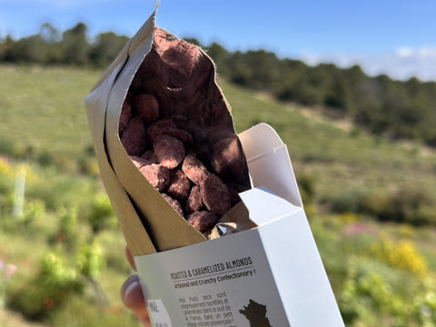 Chouchous Artisanaux d'Amandes Françaises Caramélisées - Étui Provençal 120G