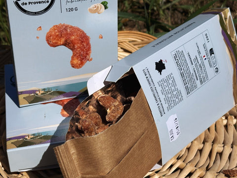 Chouchous Artisanaux Cajous Caramélisées - Étui Provençal 120G