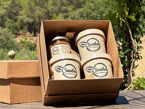 🎁 Coffret Cadeau Artisanal – Chouchous & Pâte à Tartiner 😋