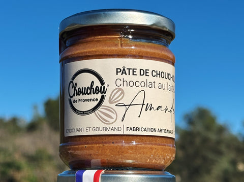 🆕 Pâte à Tartiner 200G : Chouchou Amande & Chocolat au lait ! 🍫