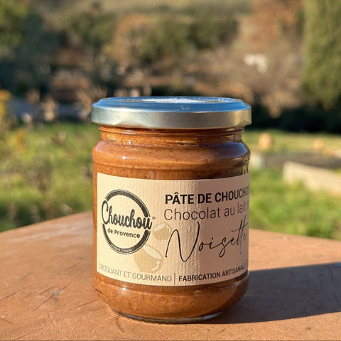 Pâte à Tartiner Artisanale 200G : Chouchou Noisette & Chocolat au lait ! 🍫